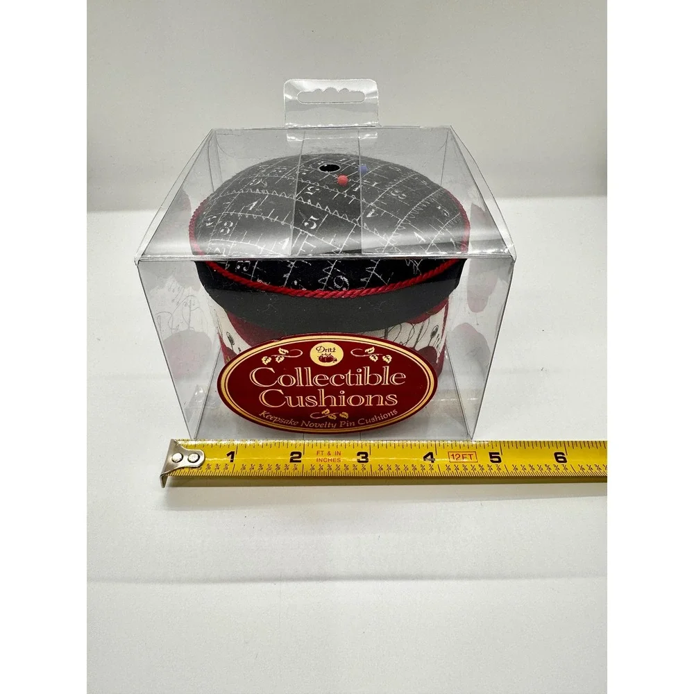 Dritz Collectible Pin Cushion Tomato Tape Measure Novelty Sewing Decor 62157